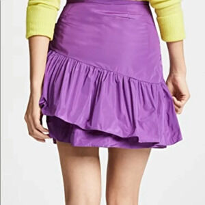See by Chloe purple skirt